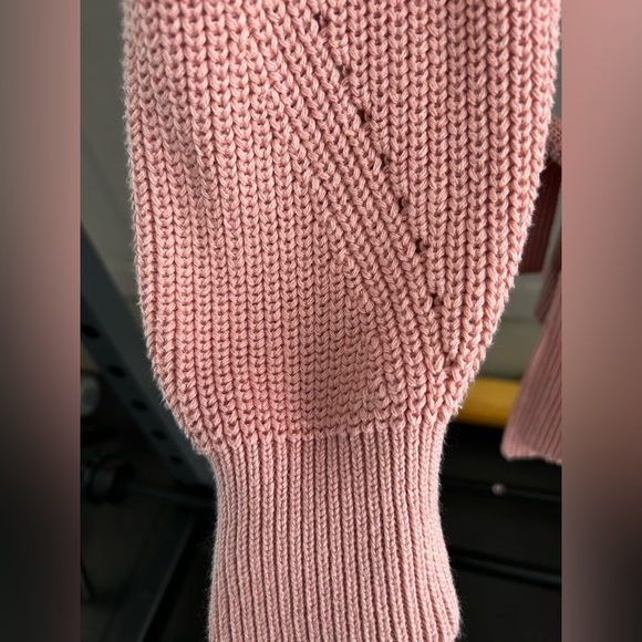 H&M Tunic light Pink Sweater - Size M - Picture 3 of 4